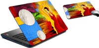 meSleep Stars Wars Print Laptop Skin And Mouse Pad 294 Combo Set(Multicolor)   Laptop Accessories  (meSleep)