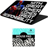 FineArts Quotes - LS5803 Laptop Skin and Mouse Pad Combo Set(Multicolor)   Laptop Accessories  (FineArts)