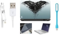 Print Shapes Eagle Danger Combo Set(Multicolor)   Laptop Accessories  (Print Shapes)