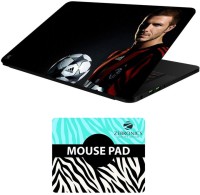 FineArts Football - LS5671 Laptop Skin and Mouse Pad Combo Set(Multicolor)   Laptop Accessories  (FineArts)