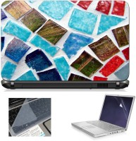 Print Shapes Blue Tiles Combo Set(Multicolor)   Laptop Accessories  (Print Shapes)