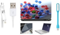 Print Shapes 3D Bubbles Combo Set(Multicolor)   Laptop Accessories  (Print Shapes)