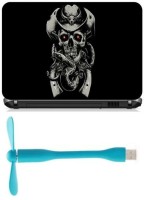 Print Shapes skull fear hat guns snake Combo Set(Multicolor)   Laptop Accessories  (Print Shapes)