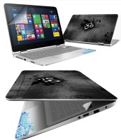 View FineArts Ohm Metal 4 in 1 Laptop Skin Pack with Screen Guard, Key Protector and Palmrest Skin Combo Set(Multicolor) Laptop Accessories Price Online(FineArts)