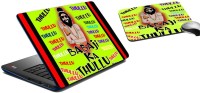 meSleep Babaji Thullu Laptop Skin and Mouse Pad 136 Combo Set(Multicolor)   Laptop Accessories  (meSleep)