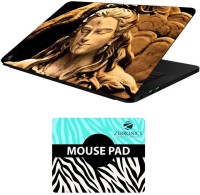 FineArts Religious - LS5978 Laptop Skin and Mouse Pad Combo Set(Multicolor)   Laptop Accessories  (FineArts)