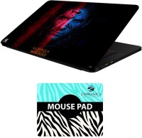 FineArts Football - LS5723 Laptop Skin and Mouse Pad Combo Set(Multicolor)   Laptop Accessories  (FineArts)