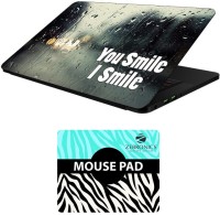 FineArts Quotes - LS5842 Laptop Skin and Mouse Pad Combo Set(Multicolor)   Laptop Accessories  (FineArts)
