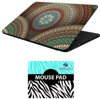 FineArts Abstract Art - LS5021 Laptop Skin and Mouse Pad Combo Set(Multicolor)   Laptop Accessories  (FineArts)