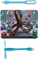 Print Shapes metal multicolored balloons shape bright lots Combo Set(Multicolor)   Laptop Accessories  (Print Shapes)