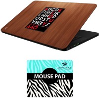 FineArts Abstract Art - LS5116 Laptop Skin and Mouse Pad Combo Set(Multicolor)   Laptop Accessories  (FineArts)