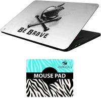 FineArts Quotes - LS5891 Laptop Skin and Mouse Pad Combo Set(Multicolor)   Laptop Accessories  (FineArts)