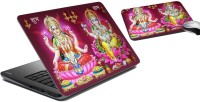 meSleep God Laptop Skin and Mouse Pad 24 Combo Set(Multicolor)   Laptop Accessories  (meSleep)