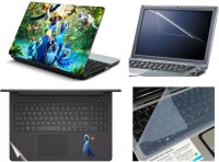 View Namo Arts Laptop Skins with Track Pad Skin, Screen Guard and Key Protector HQ1013 Combo Set(Multicolor) Laptop Accessories Price Online(Namo Arts)