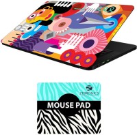 FineArts Abstract Art - LS5060 Laptop Skin and Mouse Pad Combo Set(Multicolor)   Laptop Accessories  (FineArts)