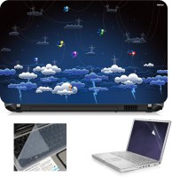 Print Shapes Cloud Electricity Combo Set(Multicolor)   Laptop Accessories  (Print Shapes)