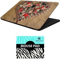 FineArts Abstract Art - LS5080 Laptop Skin and Mouse Pad Combo Set(Multicolor)   Laptop Accessories  (FineArts)