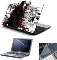 Namo Art 3in1 Laptop Skins with Screen Guard and Key Protector HQ1011 Combo Set(Multicolor)   Laptop Accessories  (Namo Art)