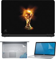 View FineArts World Cup 4 in 1 Laptop Skin Pack with Screen Guard, Key Protector and Palmrest Skin Combo Set(Multicolor) Laptop Accessories Price Online(FineArts)