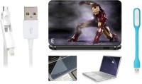 Print Shapes Ironman move to revenge Combo Set(Multicolor)   Laptop Accessories  (Print Shapes)