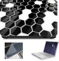 Print Shapes Polygons Black and White Combo Set(Multicolor)   Laptop Accessories  (Print Shapes)