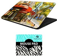 FineArts Abstract Art - LS5132 Laptop Skin and Mouse Pad Combo Set(Multicolor)   Laptop Accessories  (FineArts)