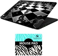 FineArts Quotes - LS5909 Laptop Skin and Mouse Pad Combo Set(Multicolor)   Laptop Accessories  (FineArts)