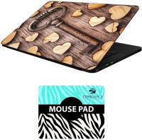 FineArts Abstract Art - LS5008 Laptop Skin and Mouse Pad Combo Set(Multicolor)   Laptop Accessories  (FineArts)