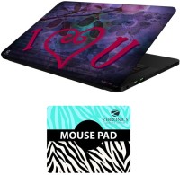 FineArts Quotes - LS5816 Laptop Skin and Mouse Pad Combo Set(Multicolor)   Laptop Accessories  (FineArts)