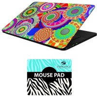 FineArts Abstract Art - LS5073 Laptop Skin and Mouse Pad Combo Set(Multicolor)   Laptop Accessories  (FineArts)