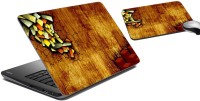 meSleep Abstract Laptop Skin and Mouse Pad 17 Combo Set(Multicolor)   Laptop Accessories  (meSleep)