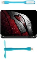 Print Shapes 3D Love Black Combo Set(Multicolor)   Laptop Accessories  (Print Shapes)