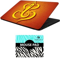 FineArts Religious - LS5987 Laptop Skin and Mouse Pad Combo Set(Multicolor)   Laptop Accessories  (FineArts)