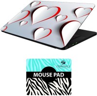 FineArts Abstract Art - LS5051 Laptop Skin and Mouse Pad Combo Set(Multicolor)   Laptop Accessories  (FineArts)