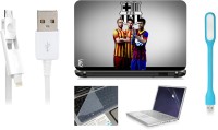 Print Shapes FCB Players Combo Set(Multicolor)   Laptop Accessories  (Print Shapes)