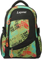 Layout 16 inch Laptop Backpack(Green)   Laptop Accessories  (Layout)
