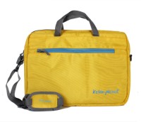 View Kelvin Planck 15.6 inch Laptop Messenger Bag(Yellow) Laptop Accessories Price Online(Kelvin Planck)