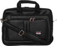 ZIFANA 15 inch Expandable Laptop Messenger Bag(Black)