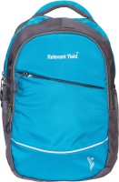 Relevant Yield 17 inch Expandable Laptop Backpack(Blue)   Laptop Accessories  (Relevant Yield)