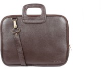 AVI 14 inch Laptop Messenger Bag(Brown)   Laptop Accessories  (AVI)