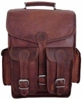 View Pranjals House 14 inch Laptop Backpack(Brown) Laptop Accessories Price Online(Pranjals House)