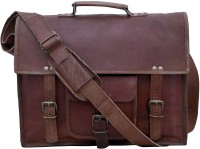 Pranjals House 18 inch Laptop Messenger Bag(Brown)   Laptop Accessories  (Pranjals House)