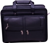 Jacy London 16 inch Expandable Laptop Messenger Bag(Black)   Laptop Accessories  (Jacy London)
