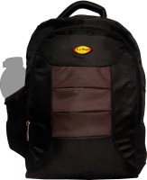 Nl Bags 16 inch Laptop Backpack(Black, Brown)   Laptop Accessories  (Nl Bags)