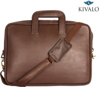 Kivalo 18 inch Laptop Messenger Bag(Brown)   Laptop Accessories  (Kivalo)