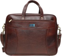Adone 15 inch Laptop Messenger Bag(Brown)   Laptop Accessories  (Adone)