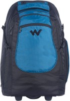 View Wildcraft 17 inch Trolley Laptop Backpack(Blue) Laptop Accessories Price Online(Wildcraft)