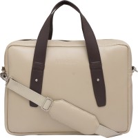 View Mboss 14 inch Laptop Messenger Bag(Cream) Laptop Accessories Price Online(Mboss)