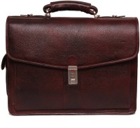 View Leather Bags & More... 17 inch Laptop Messenger Bag(Brown) Laptop Accessories Price Online(Leather Bags & More...)