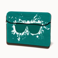 Theskinmantra 13 inch Expandable Sleeve/Slip Case(Green)   Laptop Accessories  (Theskinmantra)